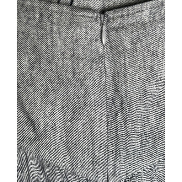 BCBGeneration Tiered Linen Blend Mini Skirt‎ Black White M - Picture 8 of 9